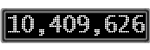 The GaugeControl contains 1 gauge with values: (10,409,487).