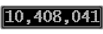 The GaugeControl contains 1 gauge with values: (10,407,660).