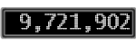 The GaugeControl contains 1 gauge with values: (9,721,600).