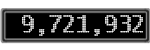 The GaugeControl contains 1 gauge with values: (9,721,598).
