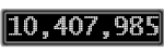 The GaugeControl contains 1 gauge with values: (10,407,627).