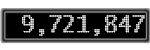 The GaugeControl contains 1 gauge with values: (9,721,578).