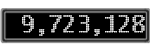 The GaugeControl contains 1 gauge with values: (9,722,314).