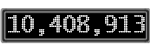 The GaugeControl contains 1 gauge with values: (10,408,032).
