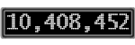 The GaugeControl contains 1 gauge with values: (10,408,237).