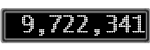 The GaugeControl contains 1 gauge with values: (9,722,286).
