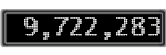 The GaugeControl contains 1 gauge with values: (9,721,995).