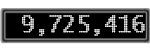The GaugeControl contains 1 gauge with values: (9,725,169).