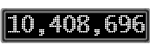 The GaugeControl contains 1 gauge with values: (10,408,261).