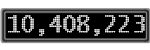 The GaugeControl contains 1 gauge with values: (10,408,071).