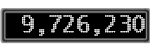 The GaugeControl contains 1 gauge with values: (9,725,934).