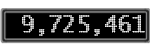 The GaugeControl contains 1 gauge with values: (9,725,170).