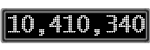 The GaugeControl contains 1 gauge with values: (10,409,973).