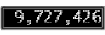 The GaugeControl contains 1 gauge with values: (9,727,085).