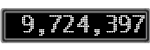 The GaugeControl contains 1 gauge with values: (9,724,200).