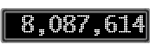 The GaugeControl contains 1 gauge with values: (8,087,587).