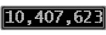The GaugeControl contains 1 gauge with values: (10,407,590).