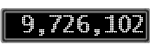 The GaugeControl contains 1 gauge with values: (9,725,437).