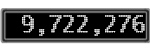 The GaugeControl contains 1 gauge with values: (9,721,990).