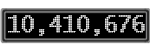 The GaugeControl contains 1 gauge with values: (10,410,540).