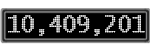 The GaugeControl contains 1 gauge with values: (10,408,859).