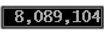 The GaugeControl contains 1 gauge with values: (8,088,743).