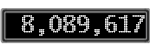 The GaugeControl contains 1 gauge with values: (8,089,439).