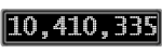 The GaugeControl contains 1 gauge with values: (10,409,984).
