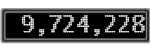 The GaugeControl contains 1 gauge with values: (9,724,194).