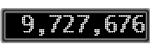 The GaugeControl contains 1 gauge with values: (9,726,648).