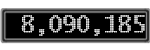 The GaugeControl contains 1 gauge with values: (8,090,166).