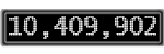 The GaugeControl contains 1 gauge with values: (10,409,781).