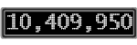 The GaugeControl contains 1 gauge with values: (10,409,786).