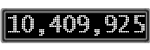 The GaugeControl contains 1 gauge with values: (10,409,790).