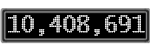 The GaugeControl contains 1 gauge with values: (10,408,251).