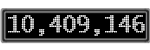 The GaugeControl contains 1 gauge with values: (10,408,860).