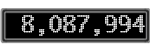 The GaugeControl contains 1 gauge with values: (8,087,842).