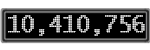 The GaugeControl contains 1 gauge with values: (10,410,478).