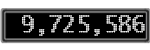 The GaugeControl contains 1 gauge with values: (9,725,433).