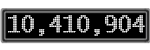 The GaugeControl contains 1 gauge with values: (10,410,508).