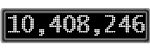 The GaugeControl contains 1 gauge with values: (10,408,235).