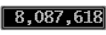 The GaugeControl contains 1 gauge with values: (8,087,586).