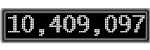 The GaugeControl contains 1 gauge with values: (10,408,860).