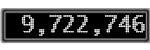 The GaugeControl contains 1 gauge with values: (9,722,321).