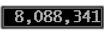 The GaugeControl contains 1 gauge with values: (8,087,834).