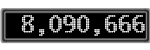 The GaugeControl contains 1 gauge with values: (8,090,308).