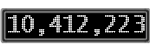 The GaugeControl contains 1 gauge with values: (10,412,199).
