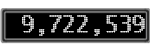 The GaugeControl contains 1 gauge with values: (9,722,308).
