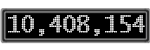 The GaugeControl contains 1 gauge with values: (10,408,032).