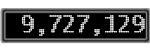 The GaugeControl contains 1 gauge with values: (9,725,438).